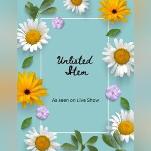 Floral Design Unlisted Item